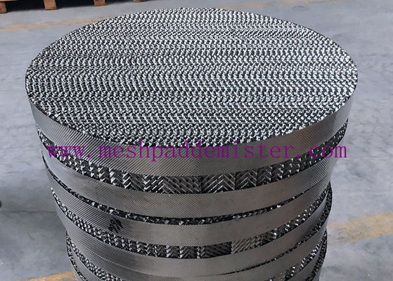 2.5y Ss 316l ধাতু rugেউখেলান প্লেট  কাঠামো প্যাকিং পাতন টাওয়ারে